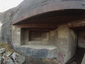 Entrada al bunker principal